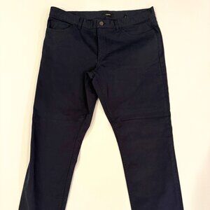Theory Raffi 5-Pocket Pant in Neoteric Twill – Dark Navy, Size 36x32